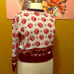 Rose Sweater 🌹 Size M/L